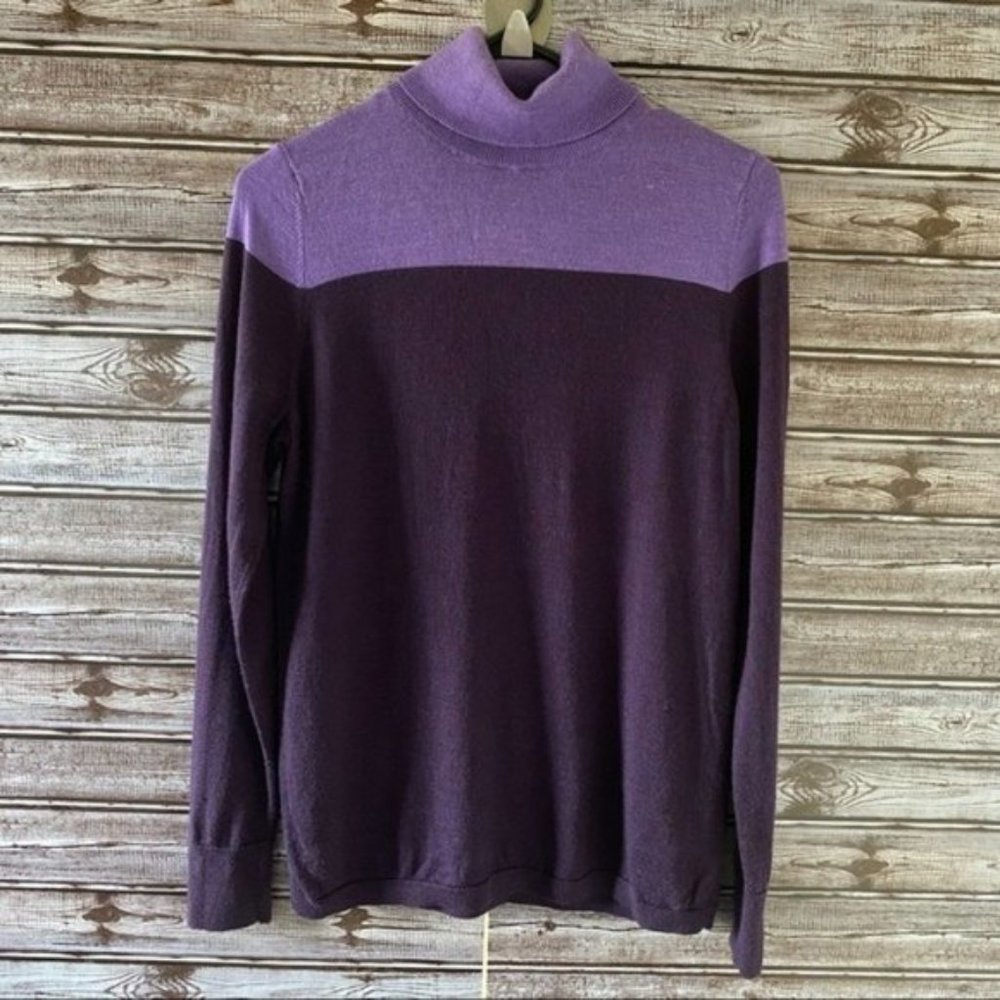 Talbots 100% Merino Wool Turtleneck Sweater L